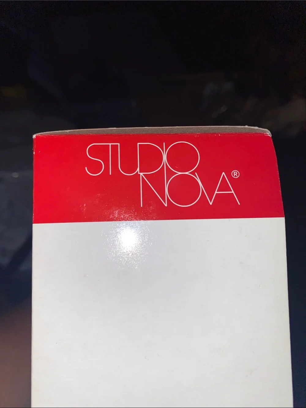 Vintage Studio Nova Set of 4 Santa Skiing Napkin Rings